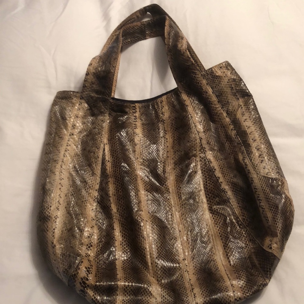 Berin snakeskin bag
